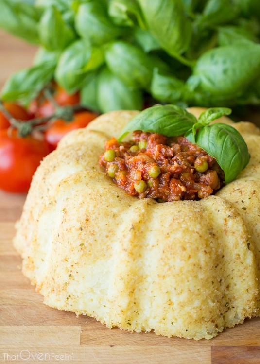 Sartù Di Riso (Meatball, Sausage, And Rice Timbale)