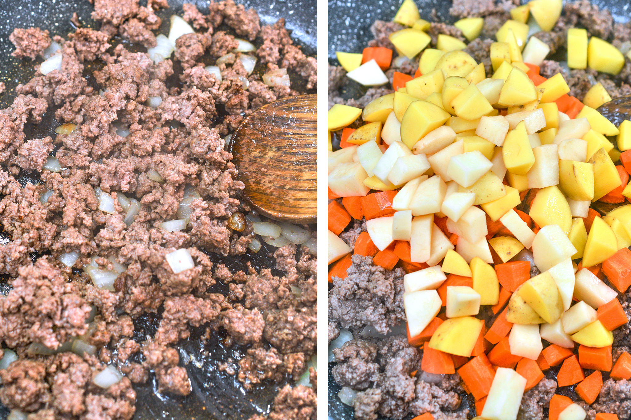 Mexican Picadillo Steps 1-2