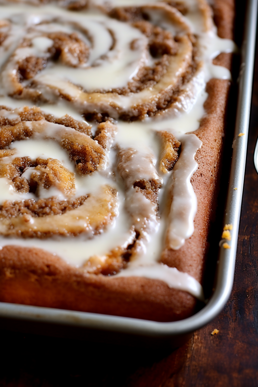 Cinnabon Cinnamon Roll Cake
