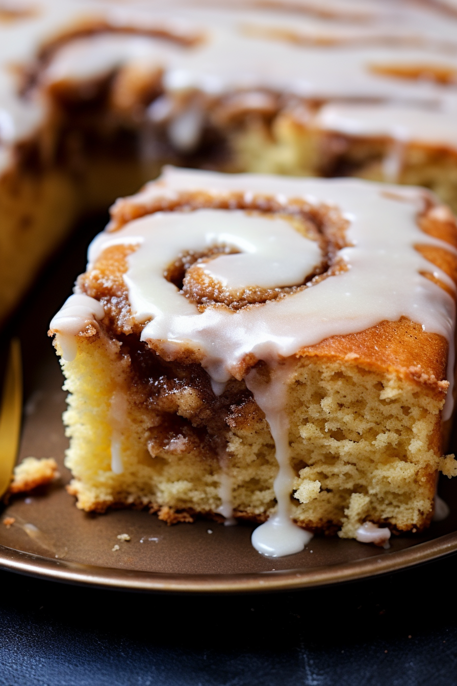 Cinnabon Cinnamon Roll Cake