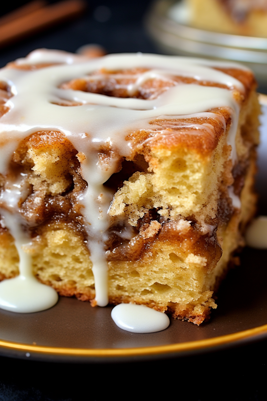 Cinnabon Cinnamon Roll Cake