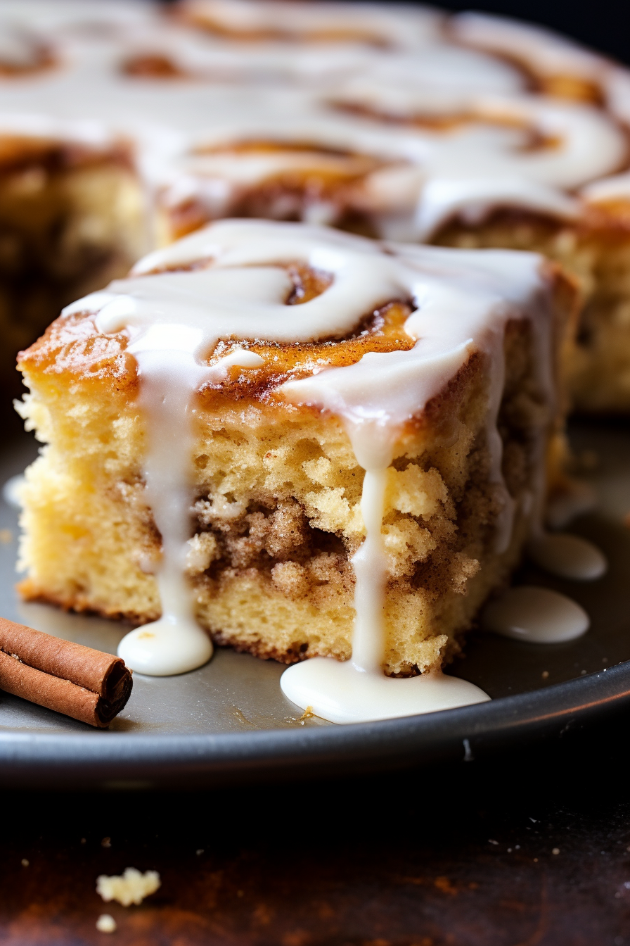 Cinnabon Cinnamon Roll Cake