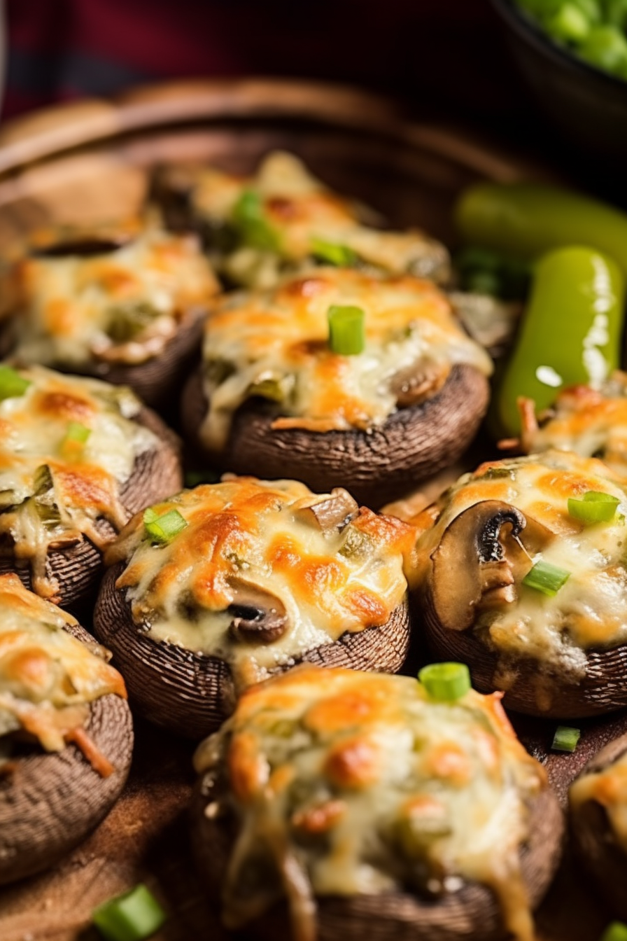 JALAPEÑO POPPER MUSHROOMS JALAPEÑO POPPER MUSHROOMS