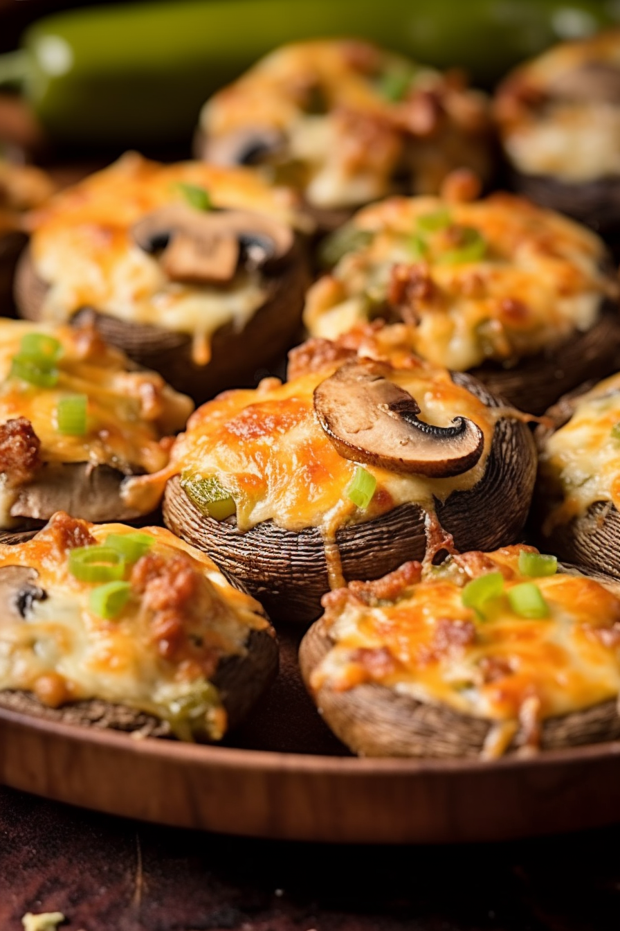 JALAPEÑO POPPER MUSHROOMS JALAPEÑO POPPER MUSHROOMS