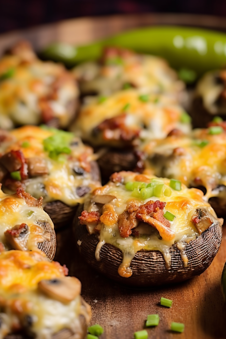 JALAPEÑO POPPER MUSHROOMS JALAPEÑO POPPER MUSHROOMS