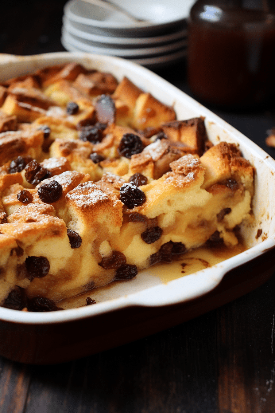 Cinnamon Raisin Bread Pudding
