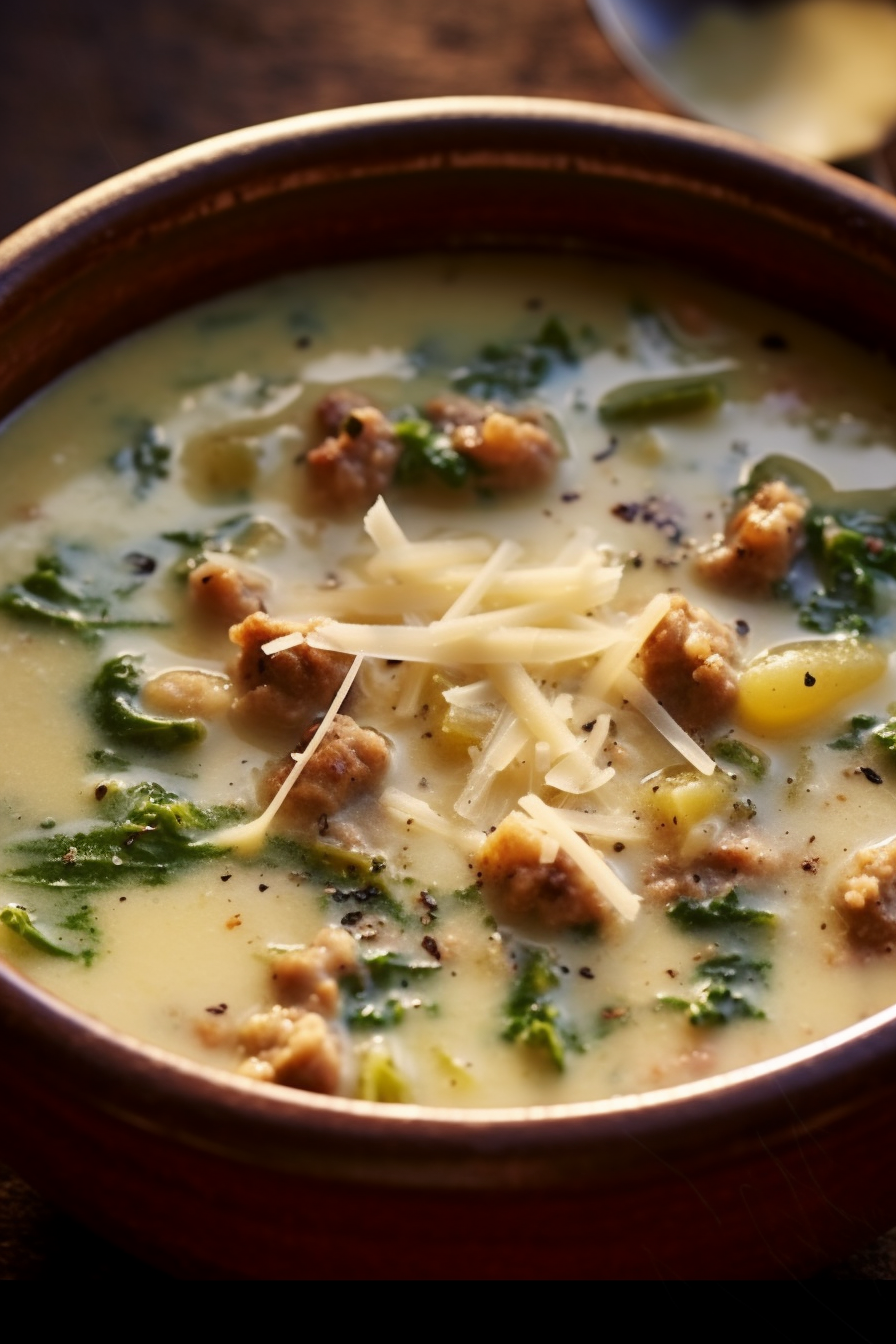 Creamy Italian Sausage and Potato Soup