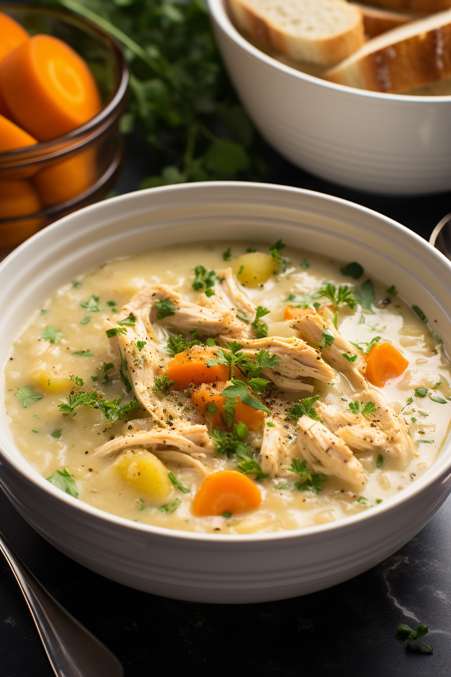 Crockpot Chicken Pot Pie Soup