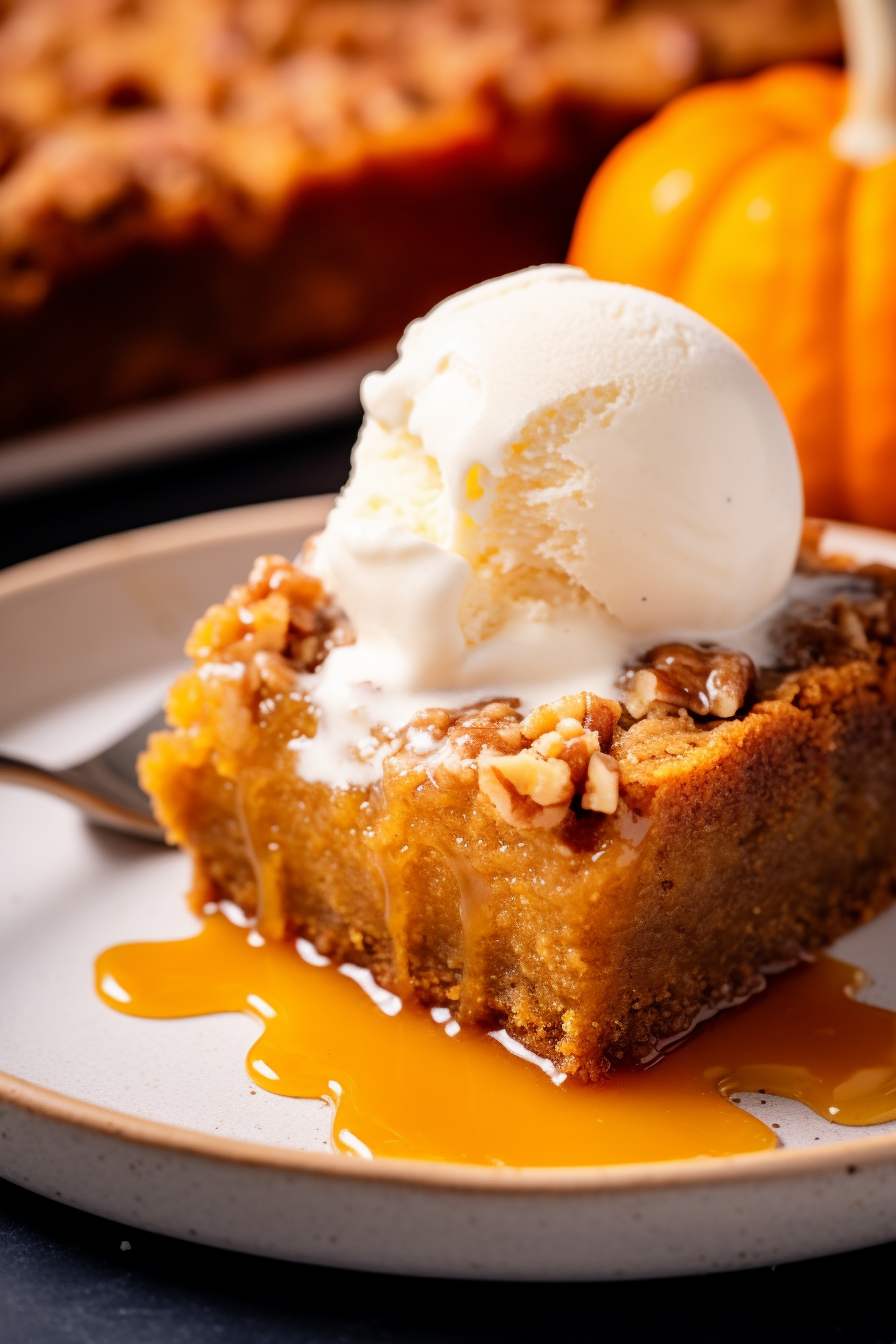 Easy Pumpkin Pie Dump Cake