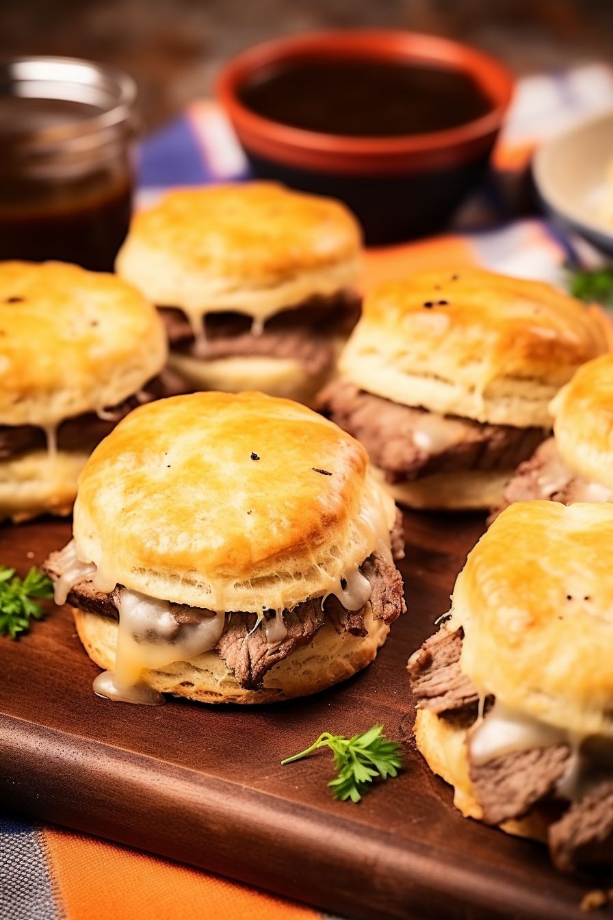 French Dip Bicuits