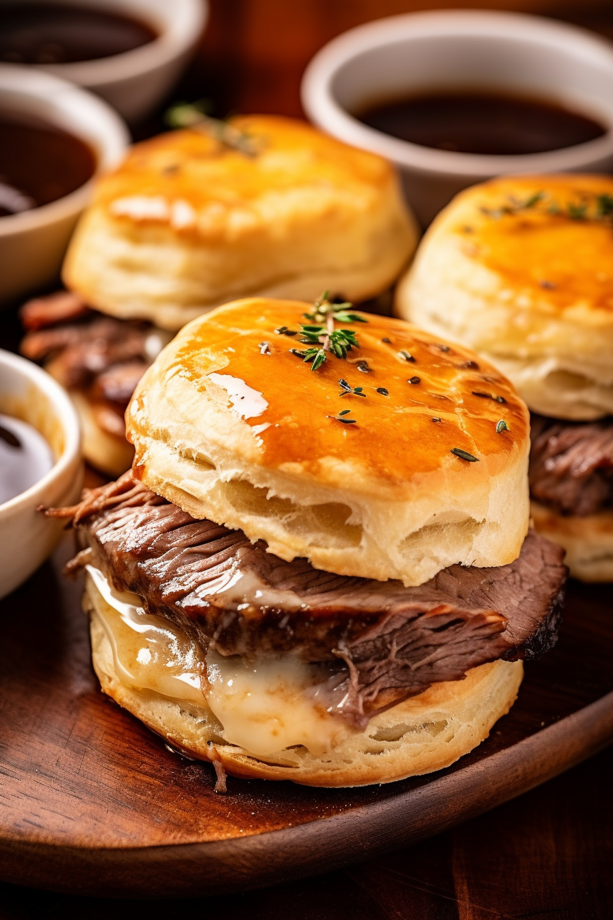 French Dip Bicuits