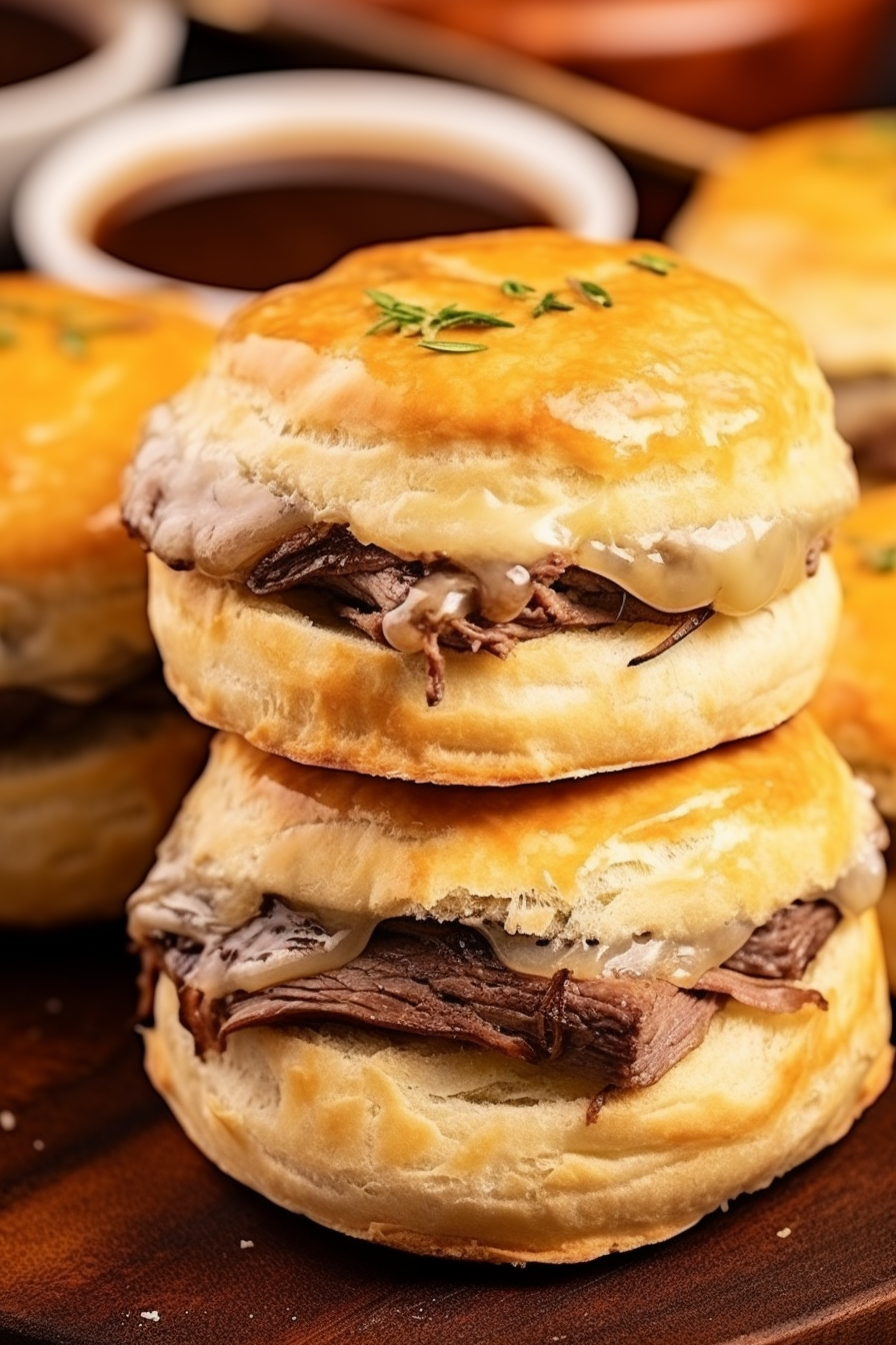 French Dip Bicuits
