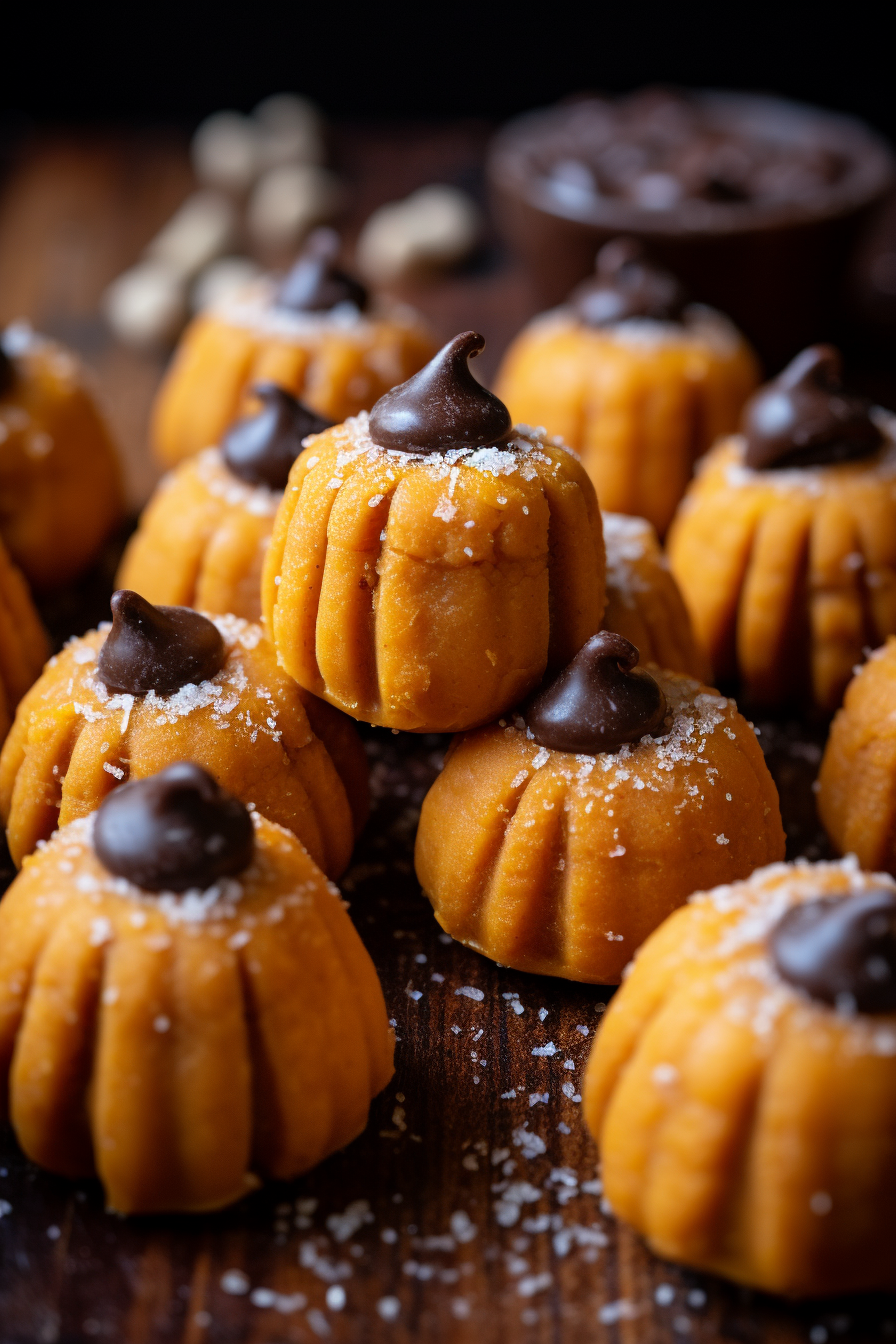 Pumpkin Pie Cheesecake Truffles
