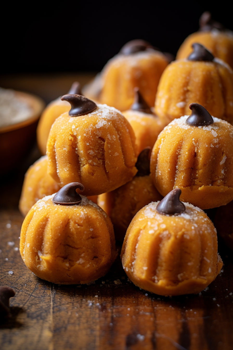 Pumpkin Pie Cheesecake Truffles