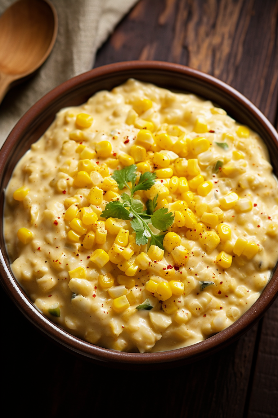 Slow Cooker Creamy Cheesy Corn