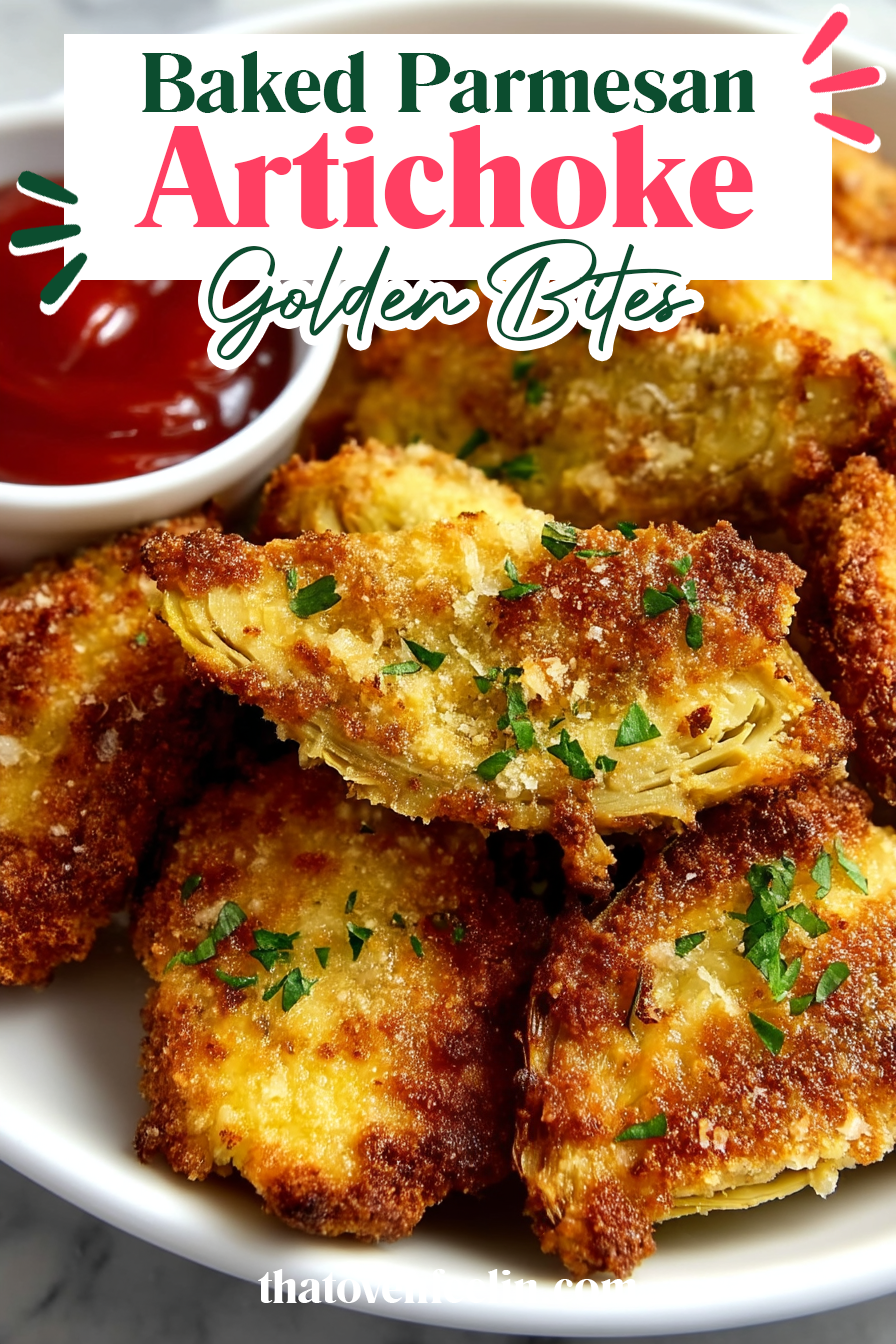 Baked Parmesan Artichoke Hearts