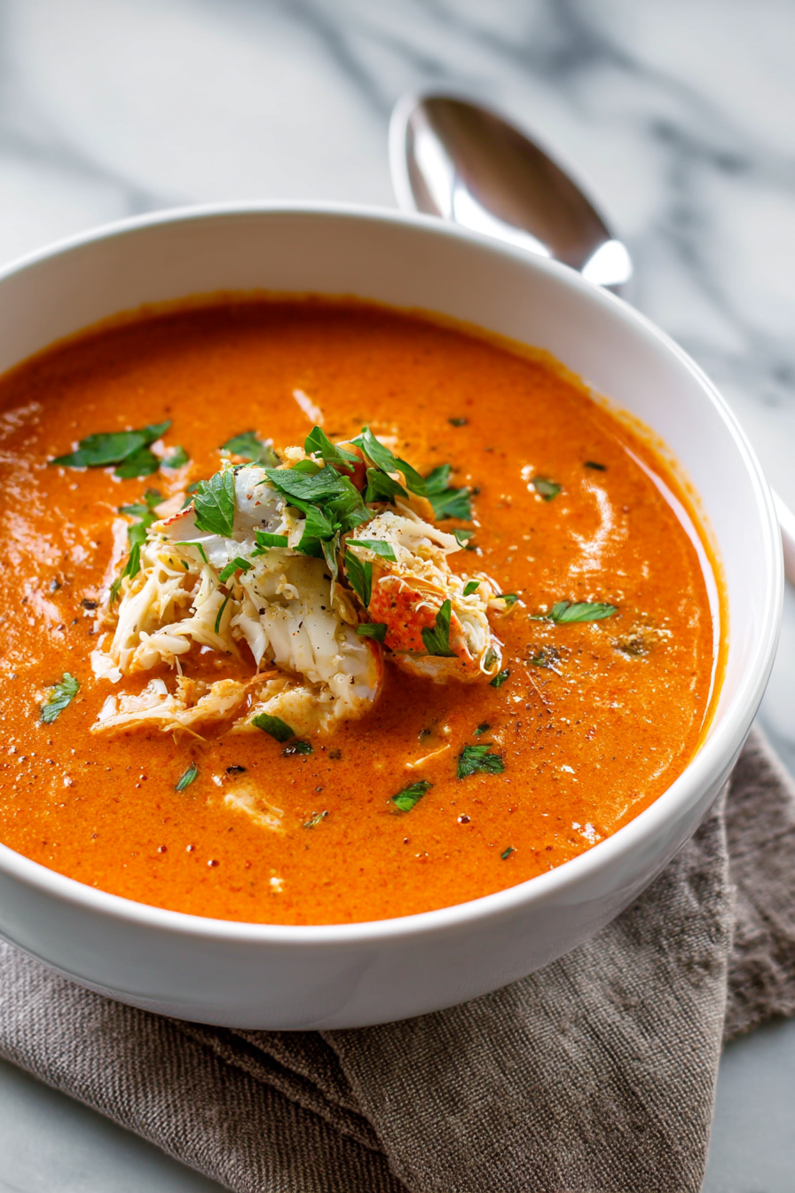 Creamy Crab Bisque