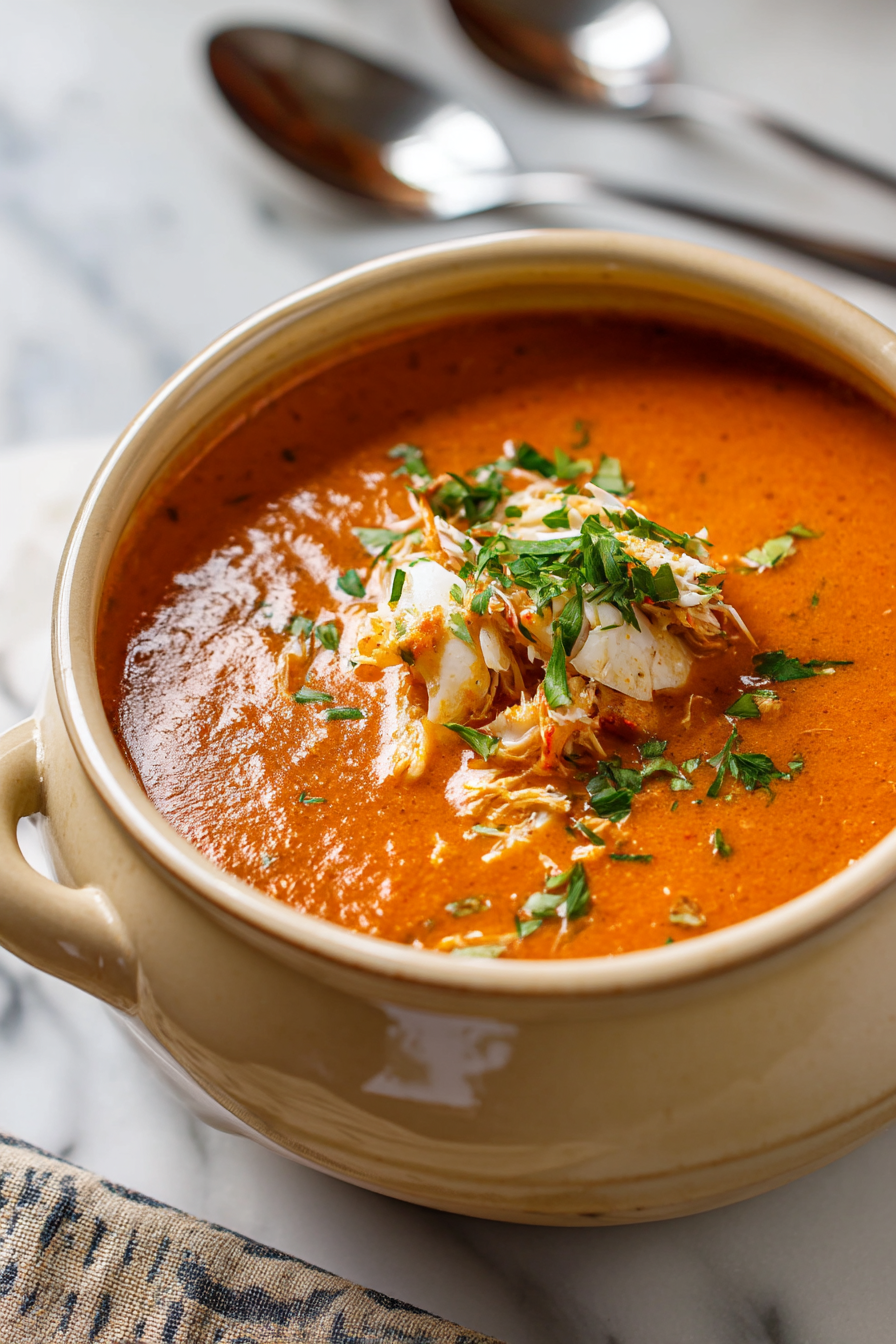 Creamy Crab Bisque