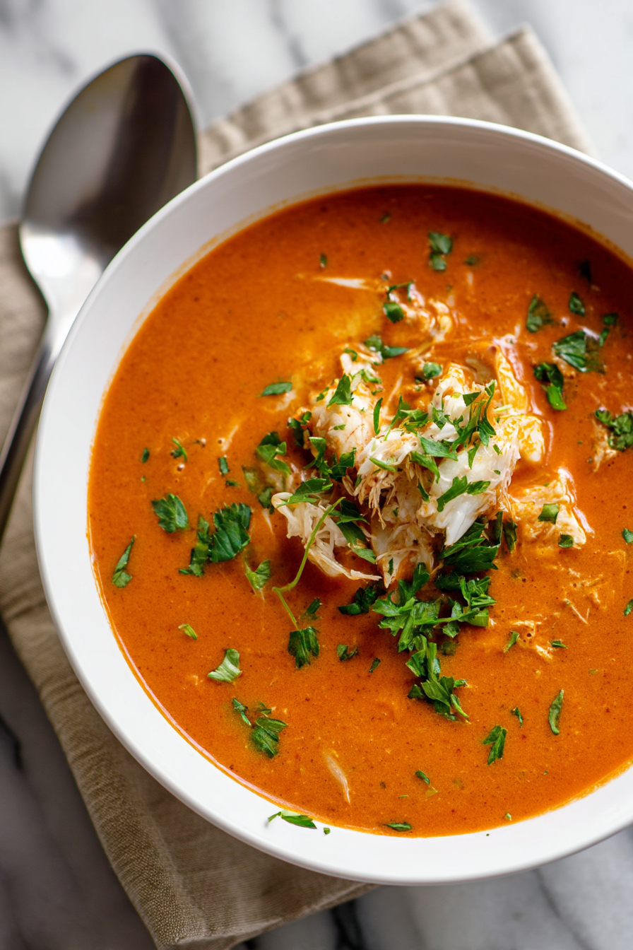Creamy Crab Bisque