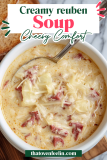 Creamy reuben soup