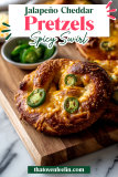 Jalapeño Cheddar Soft Pretzels
