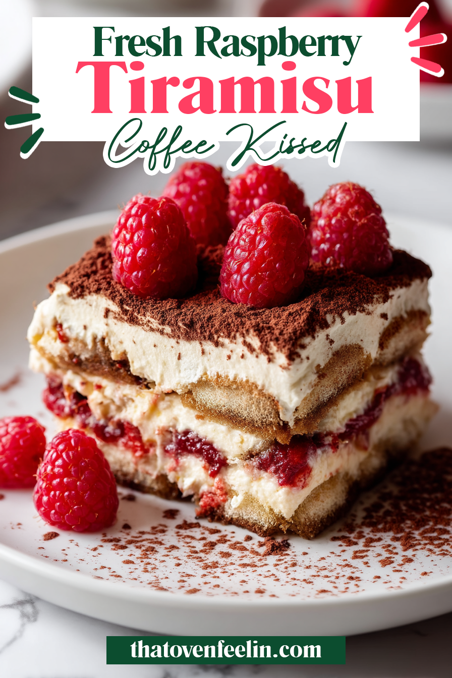 Raspberry Tiramisu