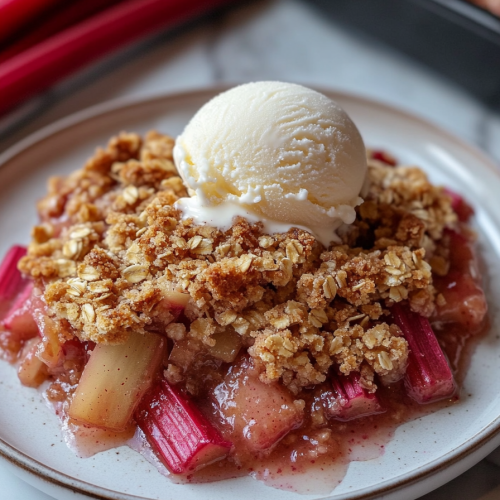 Rhubarb Crisp Recipe