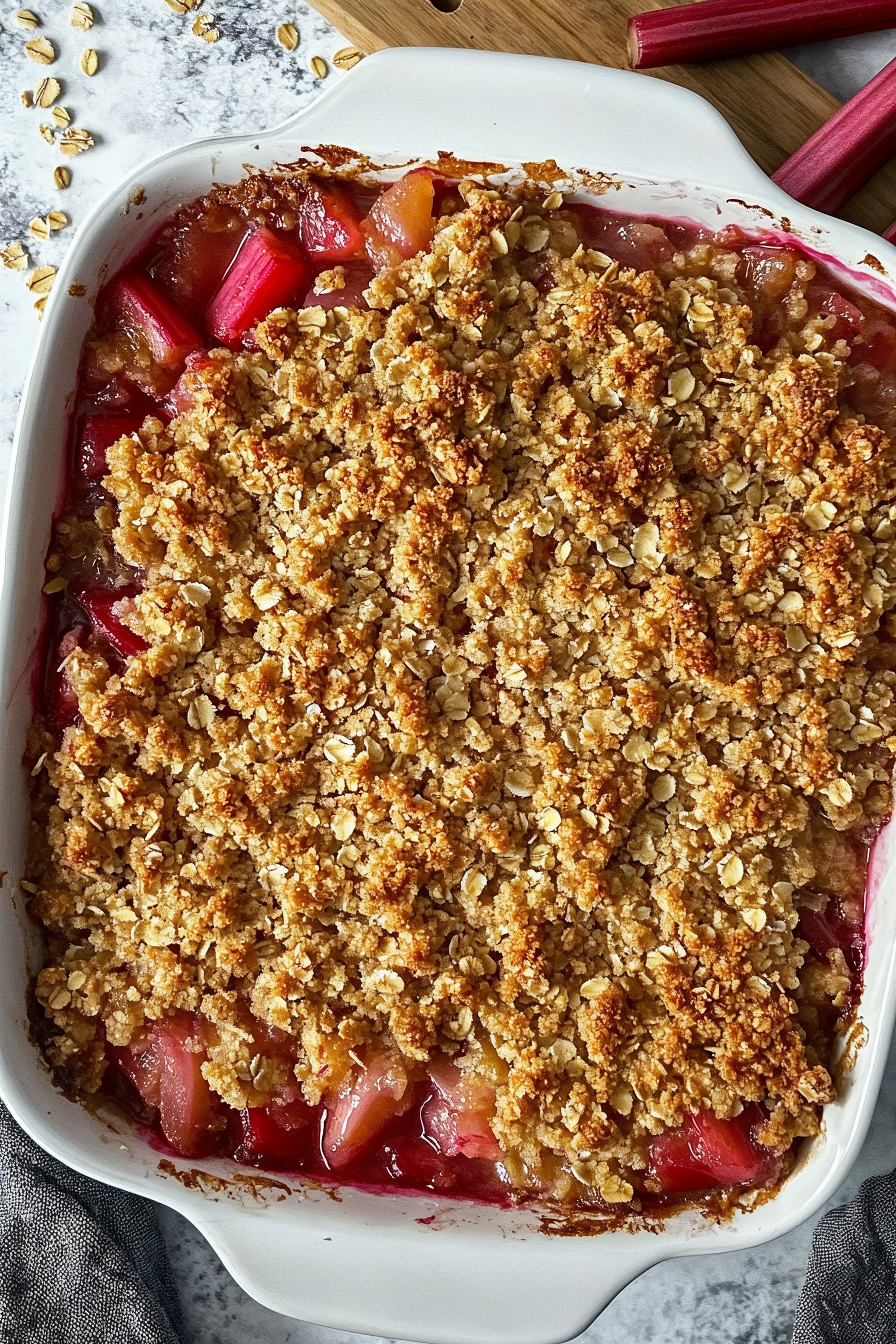 Rhubarb Crisp Recipe