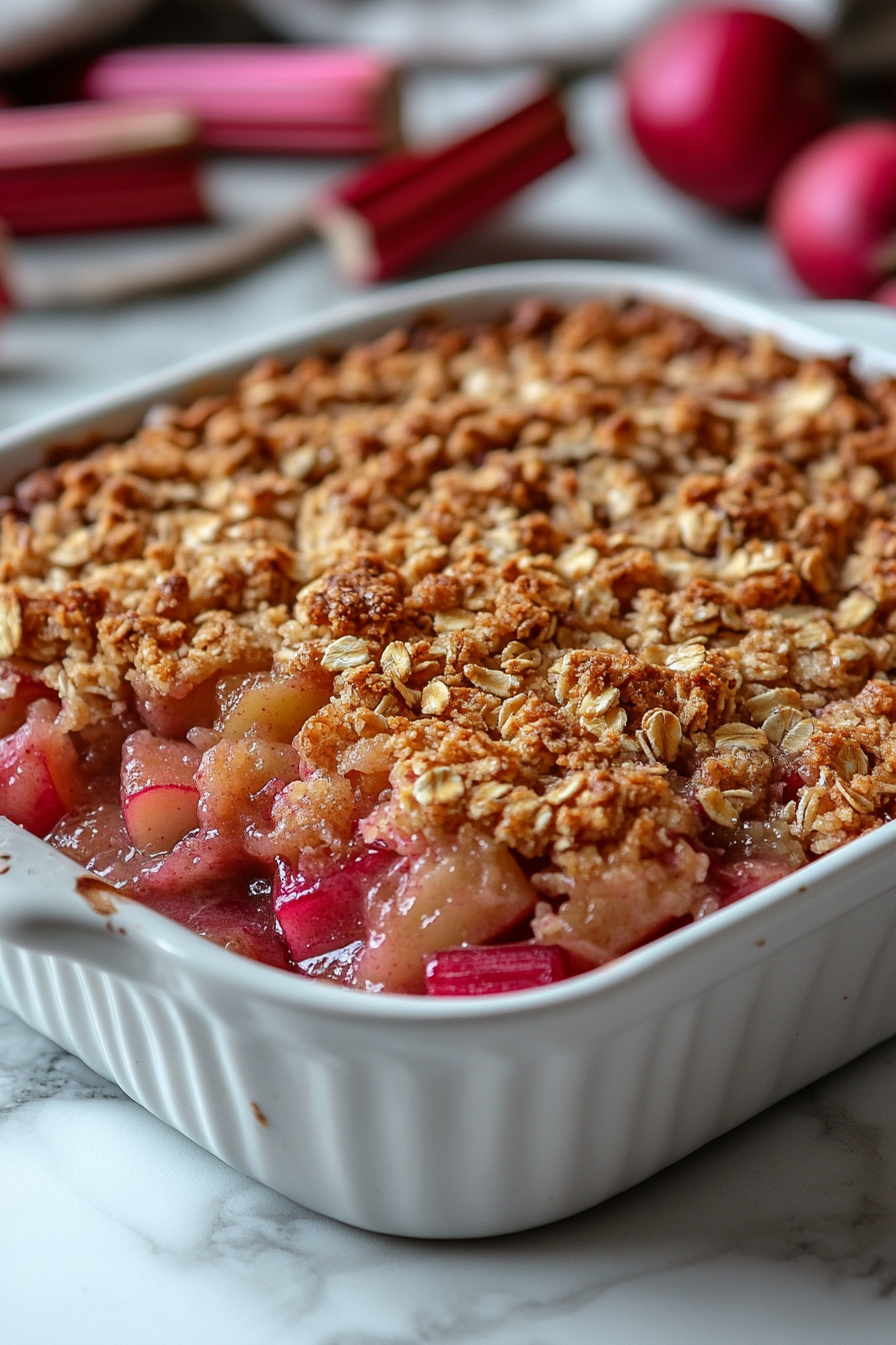 Rhubarb Crisp Recipe