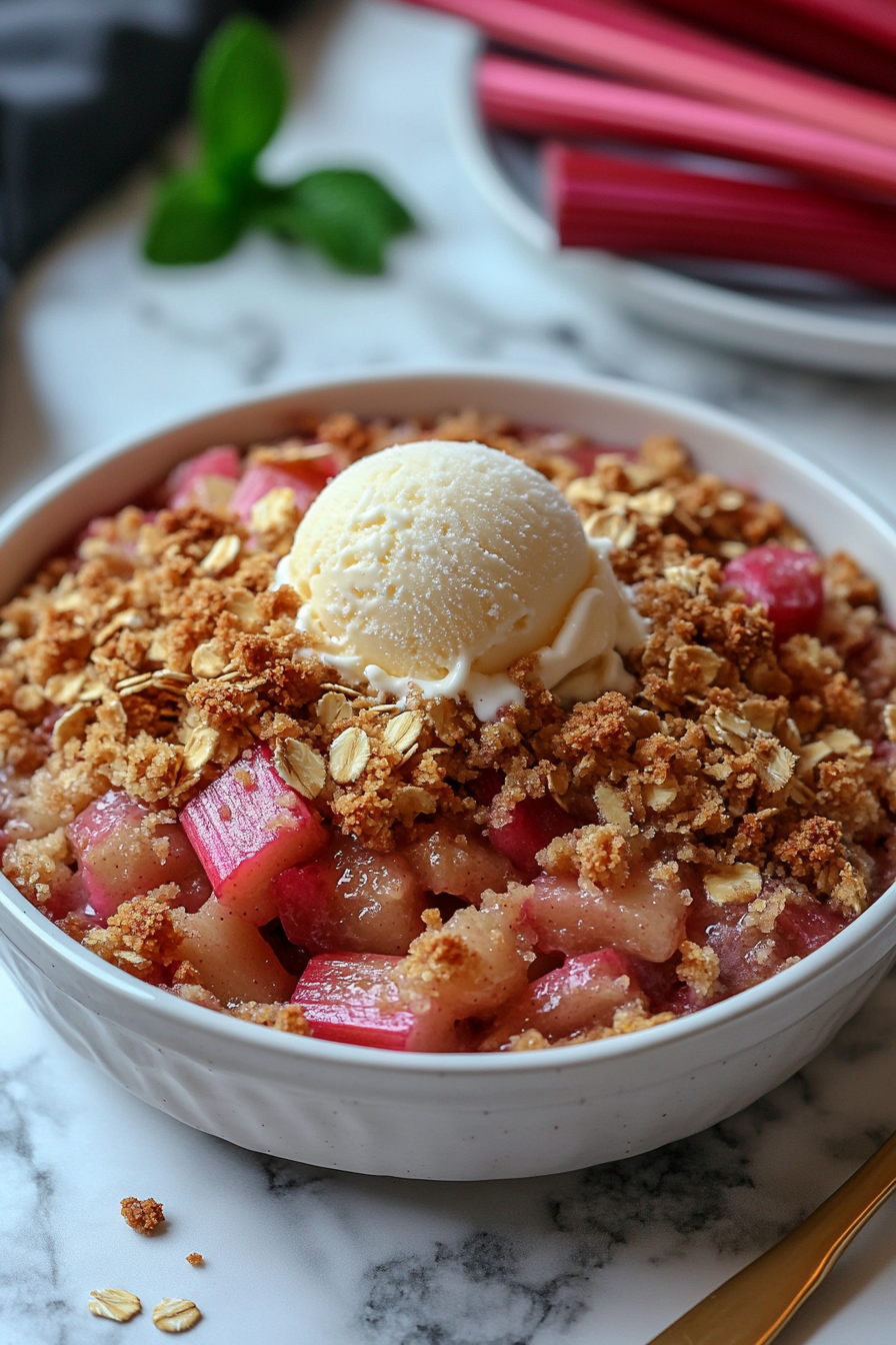 Rhubarb Crisp Recipe