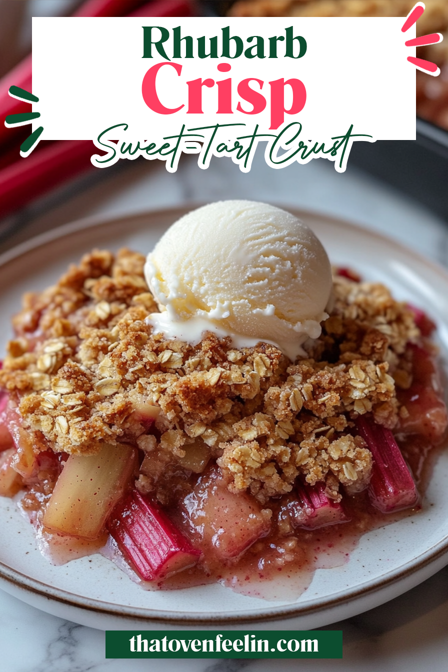 Rhubarb Crisp Recipe