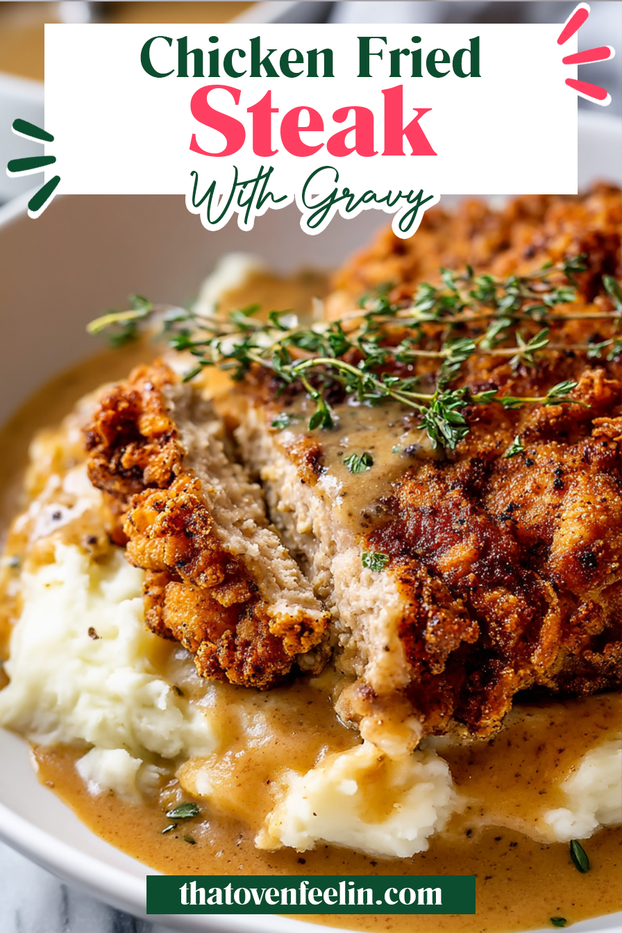 Southern Chicken Fried Steak Recipe with Gravy