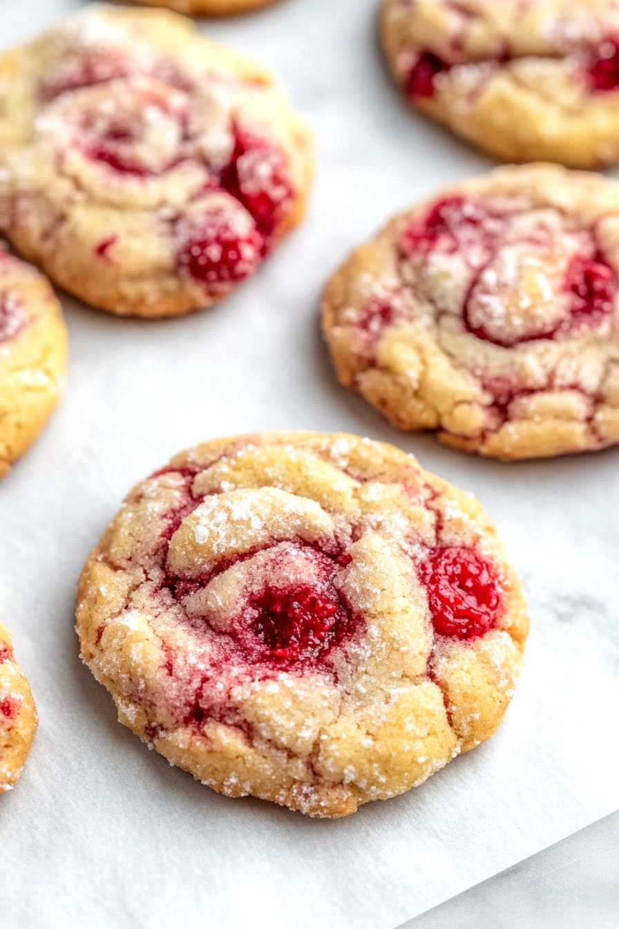 Lemon Raspberry Cookies