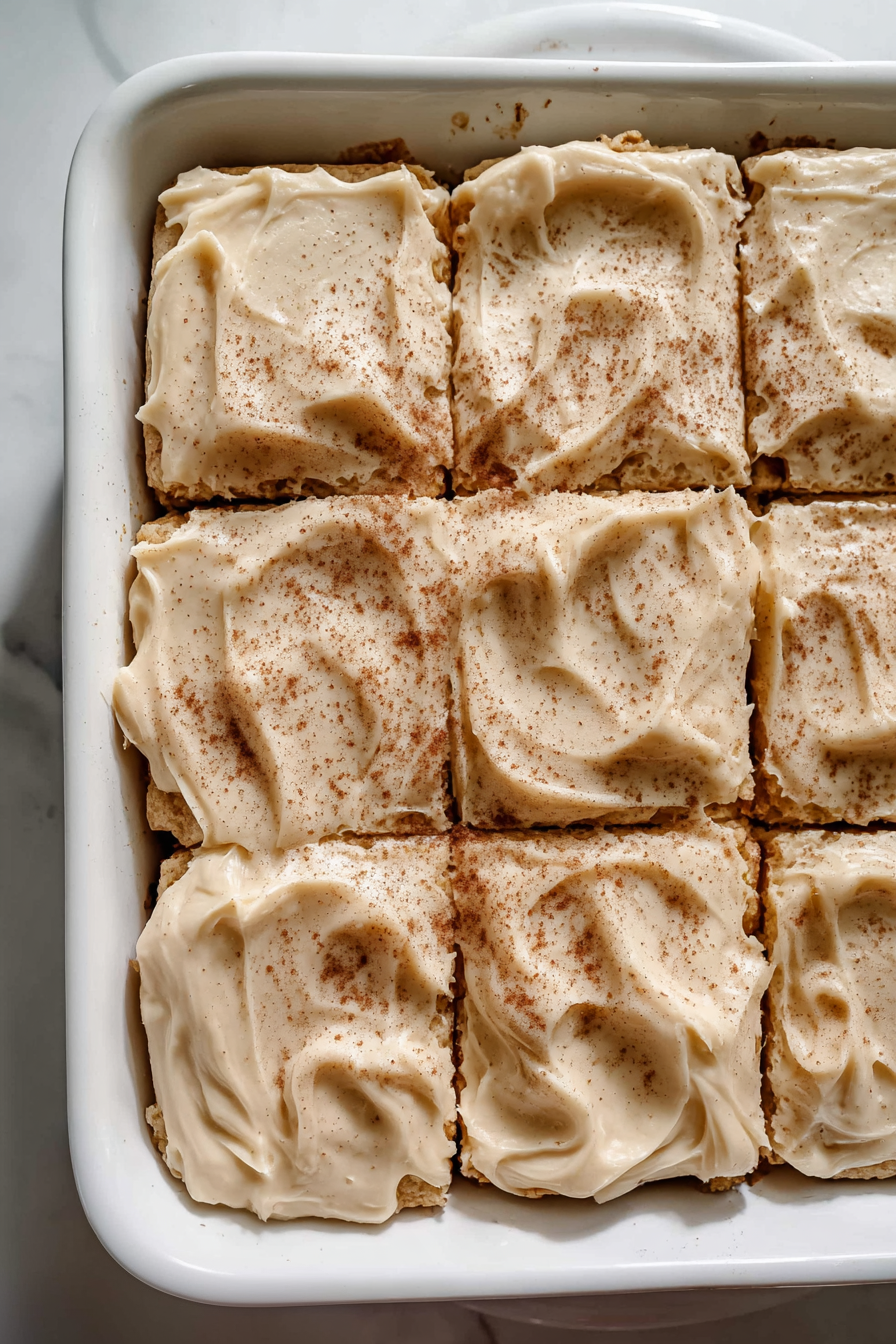 Apple Cinnamon Blondies