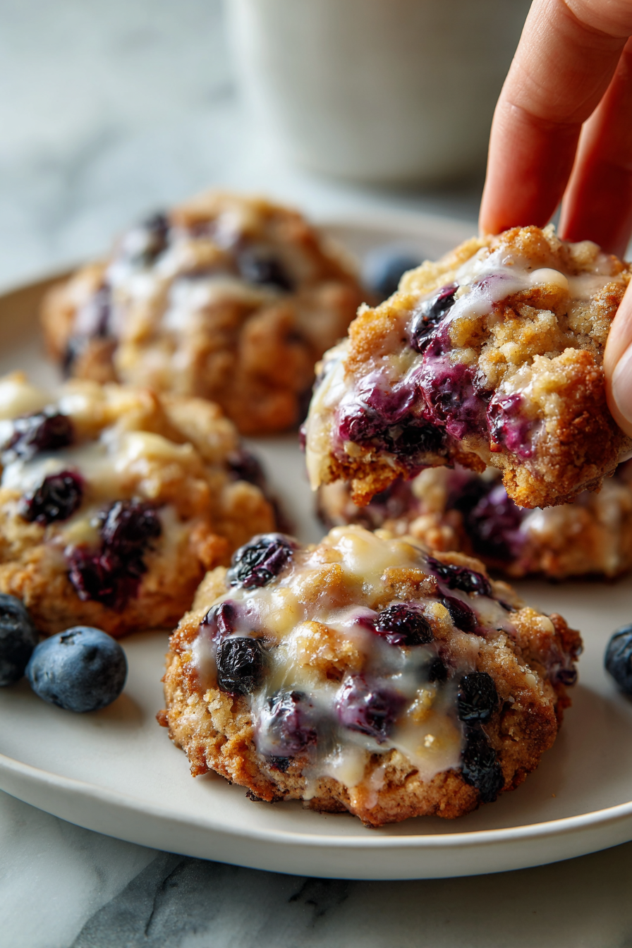 Blueberry Muffin Cookies