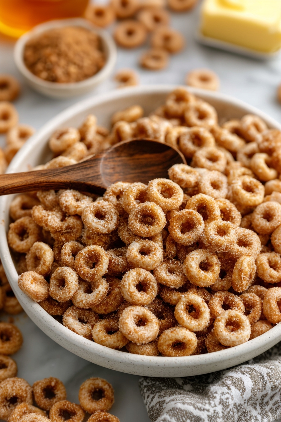 Hot Buttered Cheerios