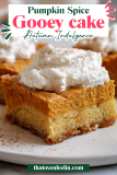 Pumpkin Spice Gooey Cake