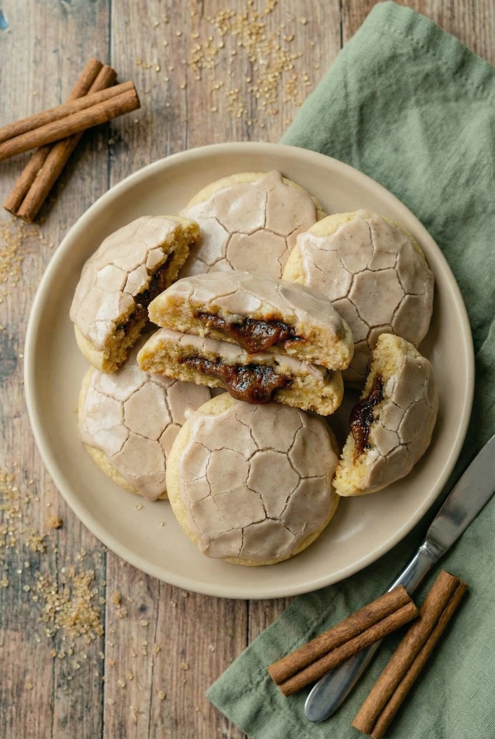 Brown Sugar Pop Tart Cookies