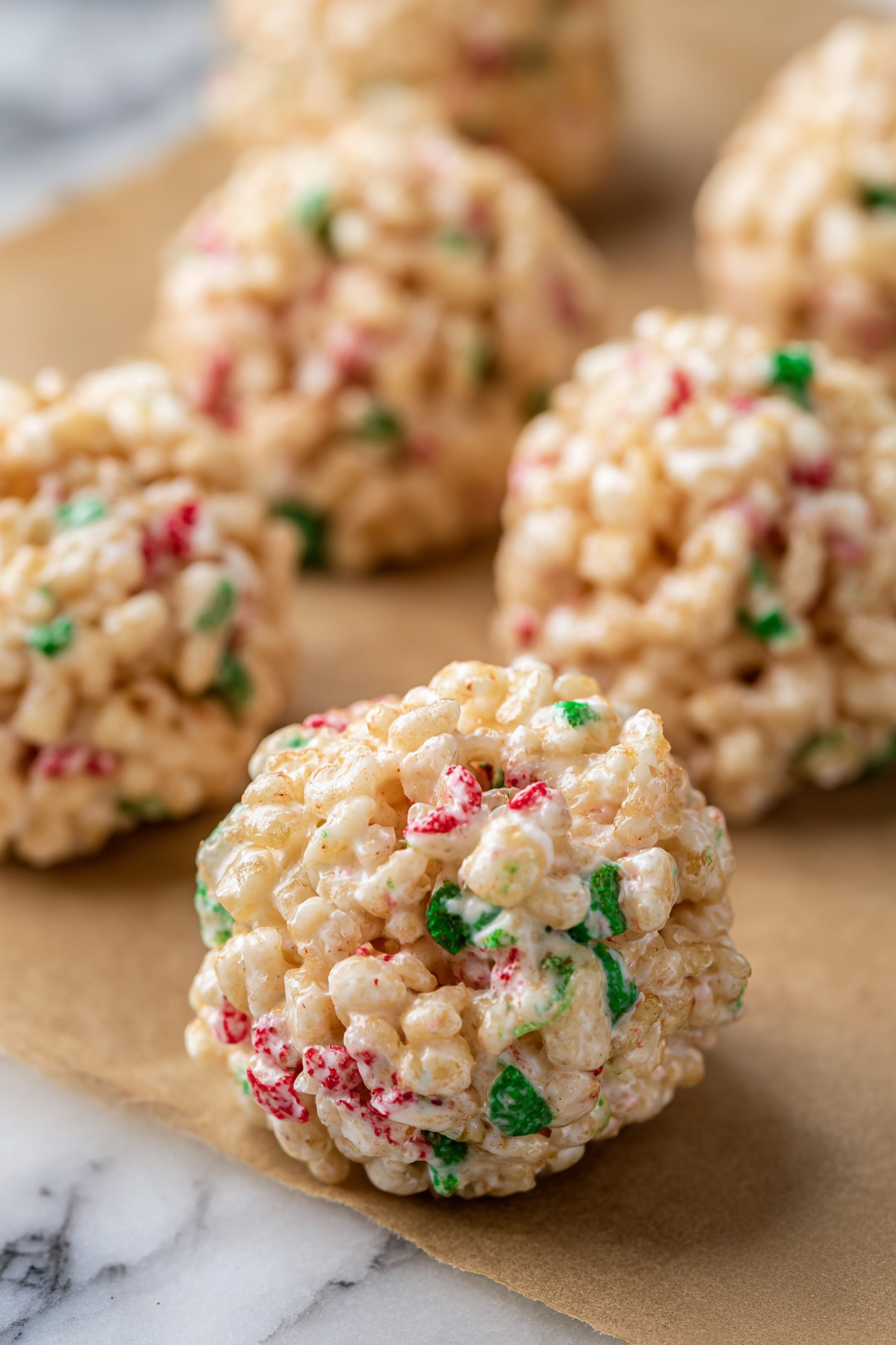 Christmas Rice Krispie Treats