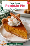 Eagle Brand Pumpkin Pie