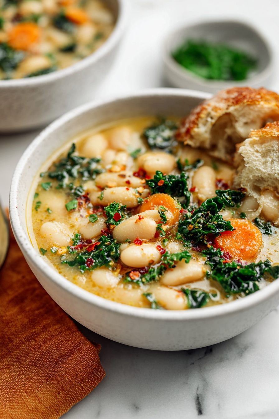 Tuscan White Bean Soup