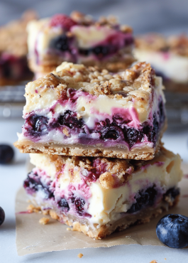 Blueberry Cream Cheese Bars 1